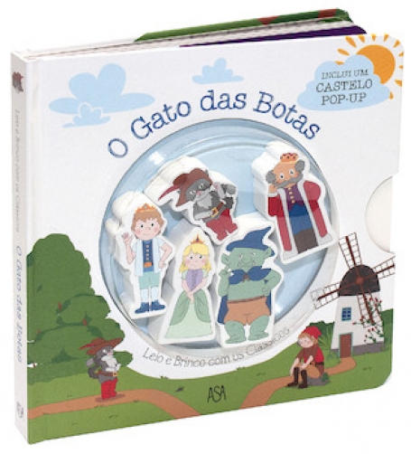 LEIO E BRINCO COM OS CLASSICOS : O GATO DAS BOTAS inclui umcastelo pop-up