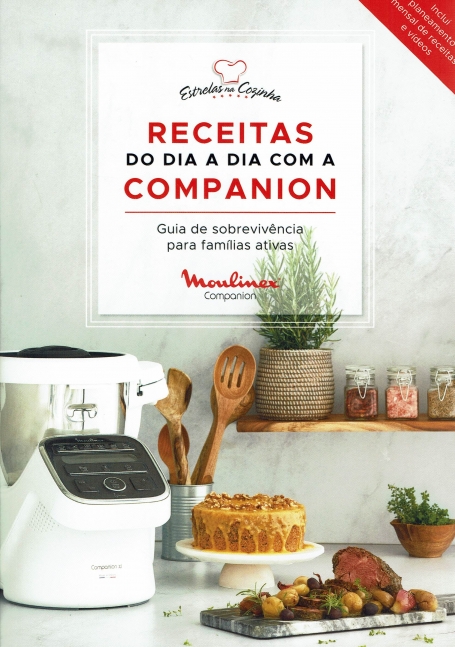 RECEITAS DO DIA A DIS COM A COMPANION - guia de sobrevivencia para familias ativas , inclui planeamento mensal de receitas e videos