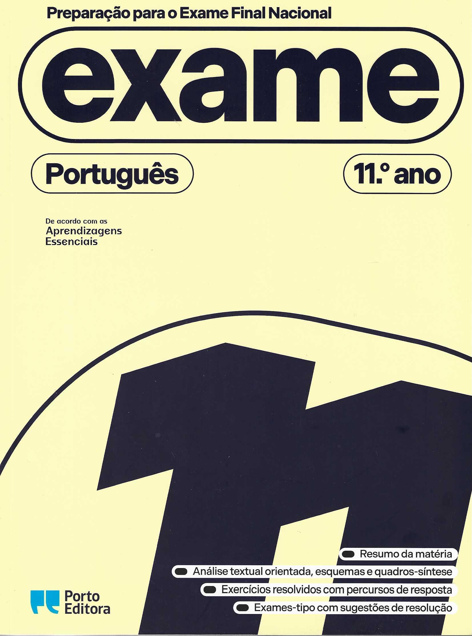 46901.00 - PREPARACAO PARA O EXAME NACIONAL - PORTUGUES 11º ANO