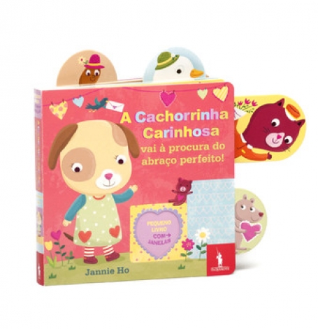 A CACHORRINHA CARINHOSA VAI A PROCURA DO ABRACO PERFEITO