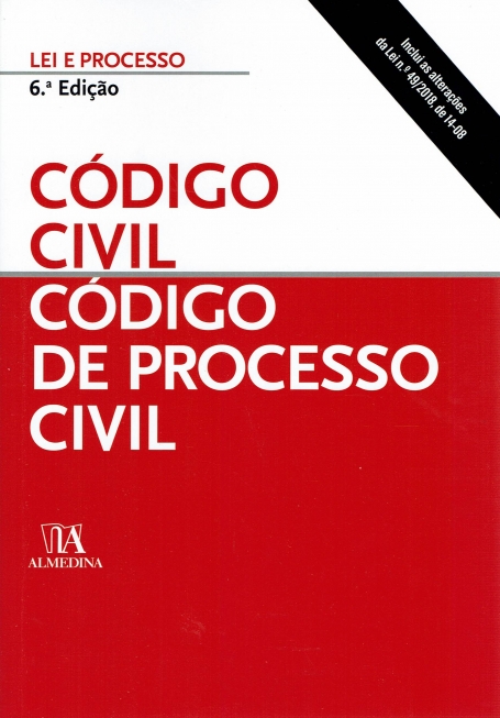 CODIGO CIVIL - CODIGO DE PROCESSO CIVIL - LEI E PROCESSO 6 EDICAO