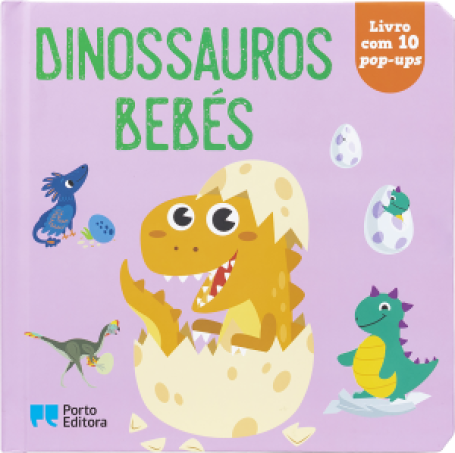 72769.10 - DINOSSAUROSN BEBES livro com 10 pop-ups