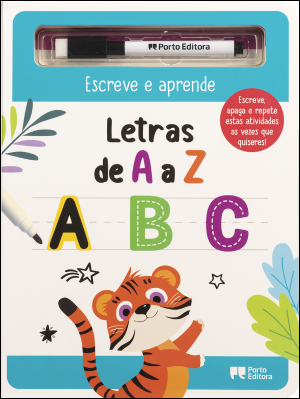 72527.10 - ESCREVE E APRENDE - LETRAS DE A A Z