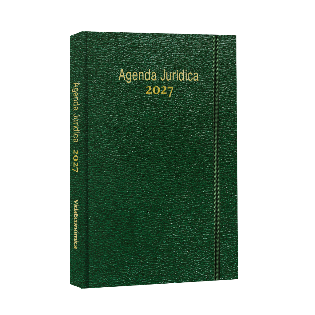 AGENDA JURIDICA 2027 BOLSO VERDE TEXTURADO
