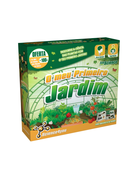 MEU PRIMEIRO JARDIM - descobre a ciencia das plantas com o teu primeiro jardim