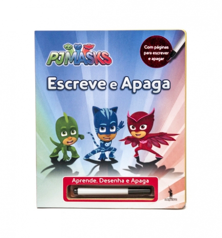 ESCREVE E APAGA - PJMASKS