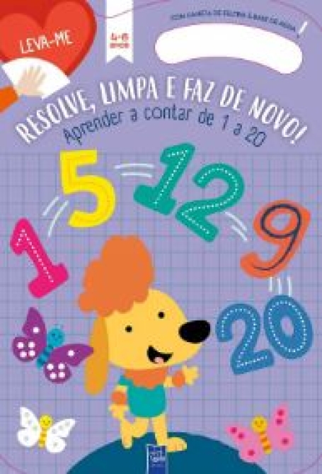 RESOLVE LIMPA E FAZ DE NOVO aprender a contar de 1 a 20 - 4 - 6 anos