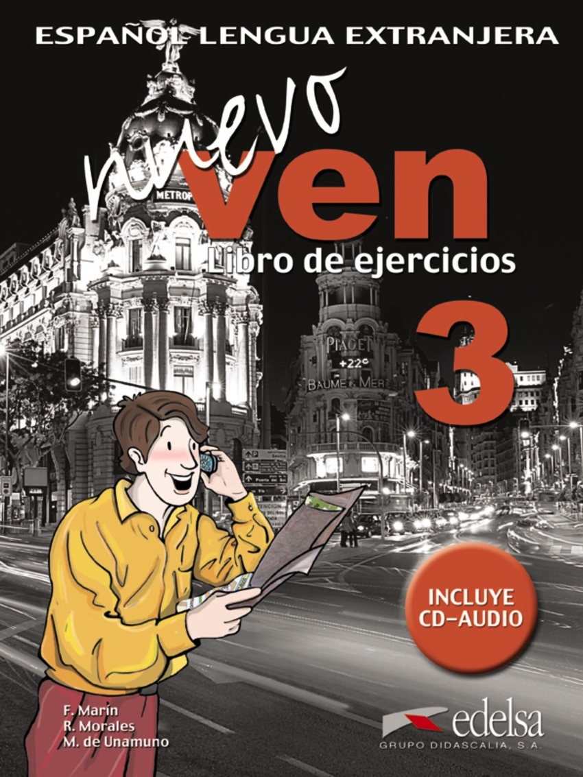 EDEL - NUEVO VEN 3 - ESPANHOL - CUADERNO DE EJERCICIOS
