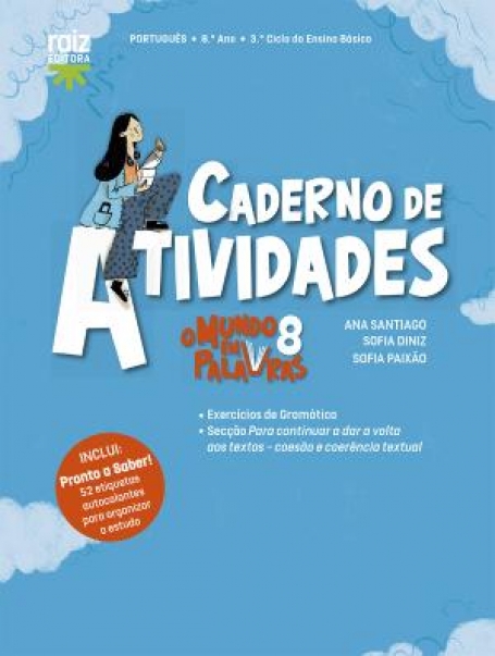 02176.11 - O mundo em palavras 8 - Português - 8.º Ano - Caderno Atividades