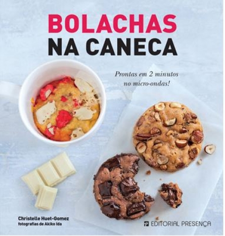 BOLACHAS NA CANECA - PRONTAS EM 2 MINUTOS NO MICRO-ONDAS