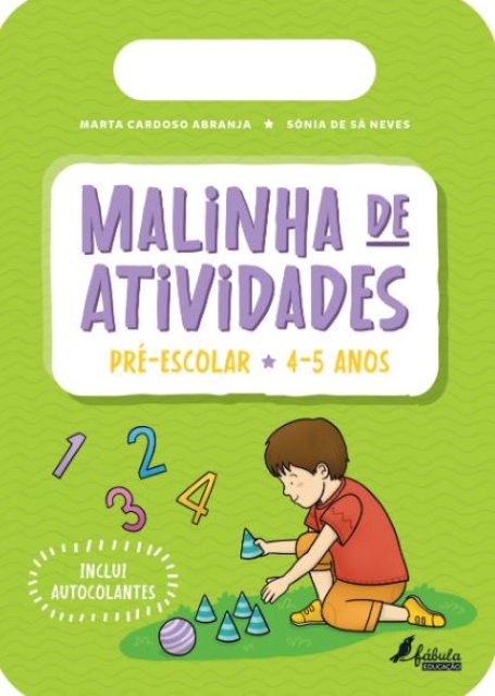MALINHA DE ATIVIDADES PRÉ-ESCOLAR - 4-5 ANOS inclui autocolantes