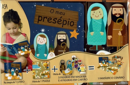 O MEU PRESÉPIO - LIVRO + FIGURAS