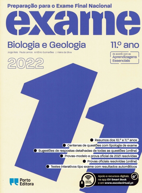 PREPARACAO PARA O EXAME NACIONAL 2022 - BIOLOGIA E GEOLOGIA 11º ANO