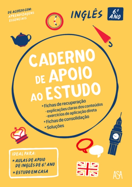 INGLÊS 6º ANO - CADERNO DE APOIO AO ESTUDO