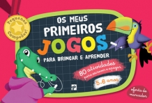 MEUS PRIMEIROS JOGOS PARA BRINCAR E APRENDER 5-6 ANOS - 80 atividades para escrever e apagar