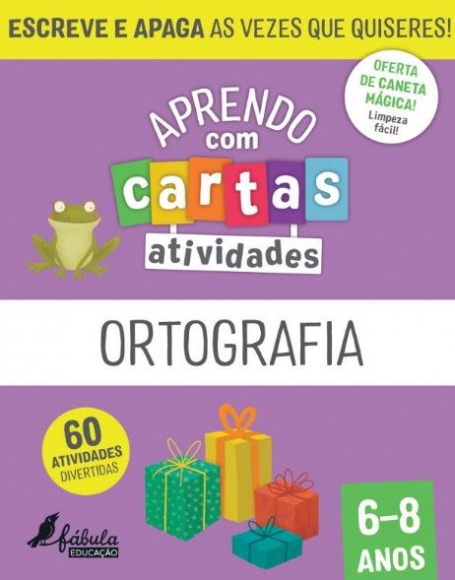 APRENDO COM CARTAS ATIVIDADES - ORTOGRAFIA - 6-8 ANOS