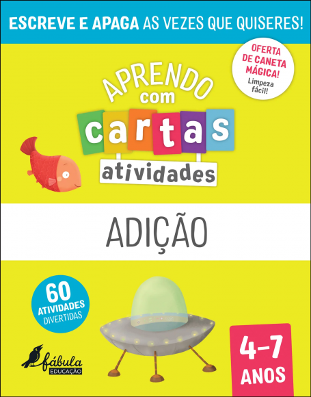 APRENDO COM CARTAS - ADIÇÃO 4-7 Anos