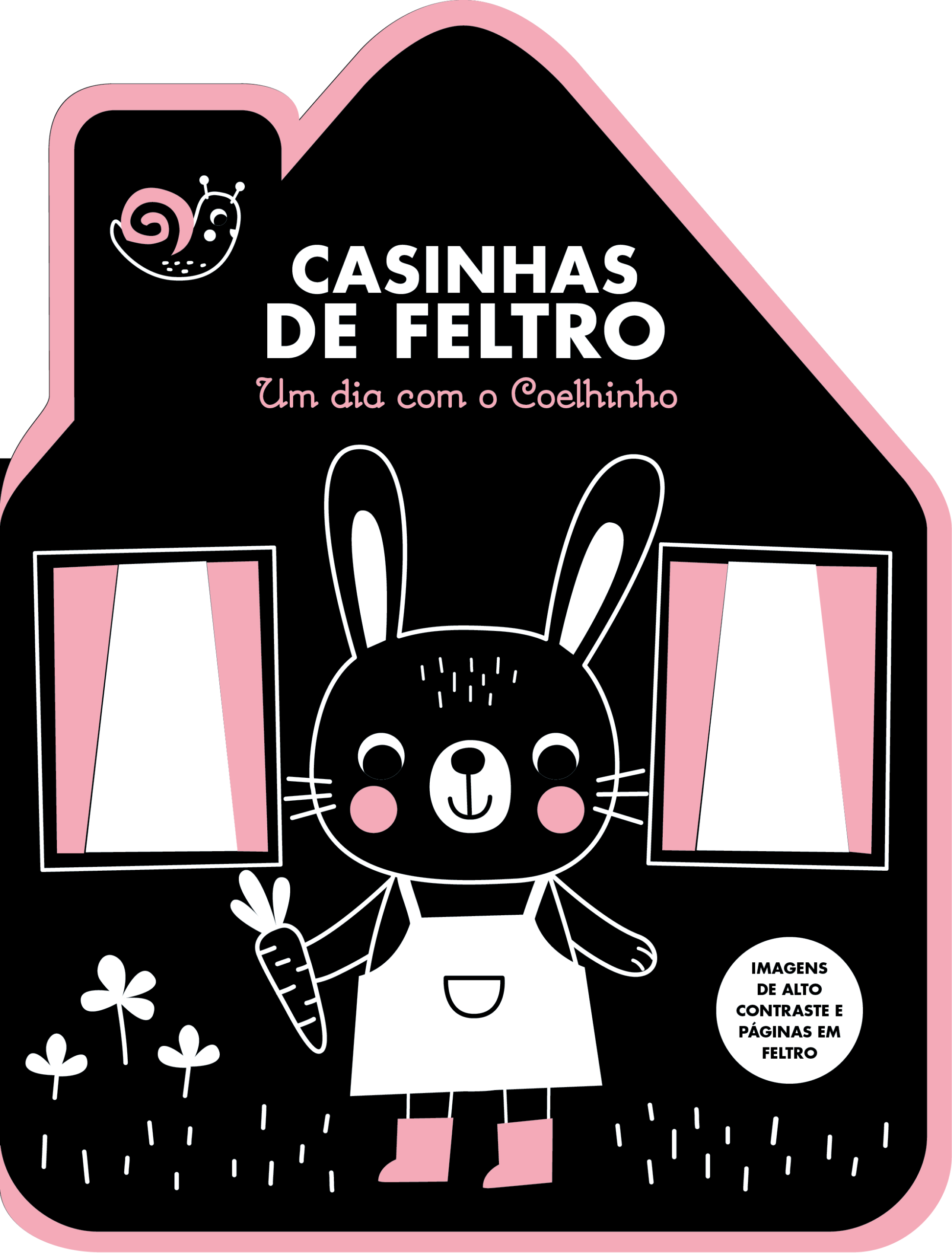 CASINHAS DE FELTRO: UM DIA COM O COELHINHO