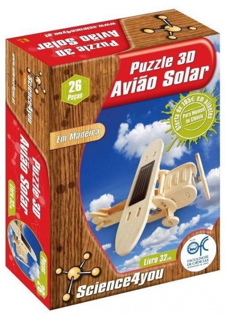 AVIAO SOLAR - 26 pecas