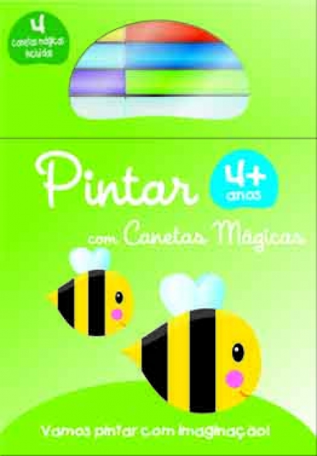 PINTAR COM CANETAS MAGICAS - ABELHAS