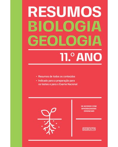 RESUMOS DE BIOLOGIA E GEOLOGIA 11º ANO