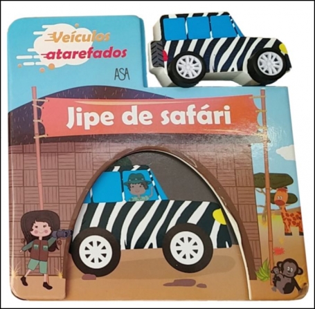 VEICULOS ATAREFADOS : JIPE DE SAFARI