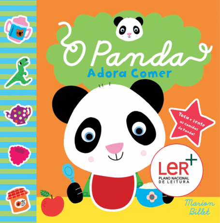 PANDA ADORA COMER - toca e sente os alimentos