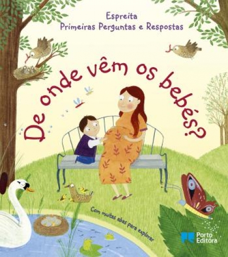 70978.10 - DE ONDE VEM OS BEBES? - COM MUITAS ABAS PARA EXPLORAR - ESPREITA PRIMEIRAS PERGUNTAS E RESPOSTAS