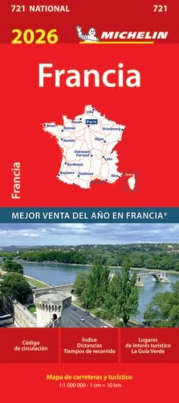 MAPA NATIONAL FRANÇA