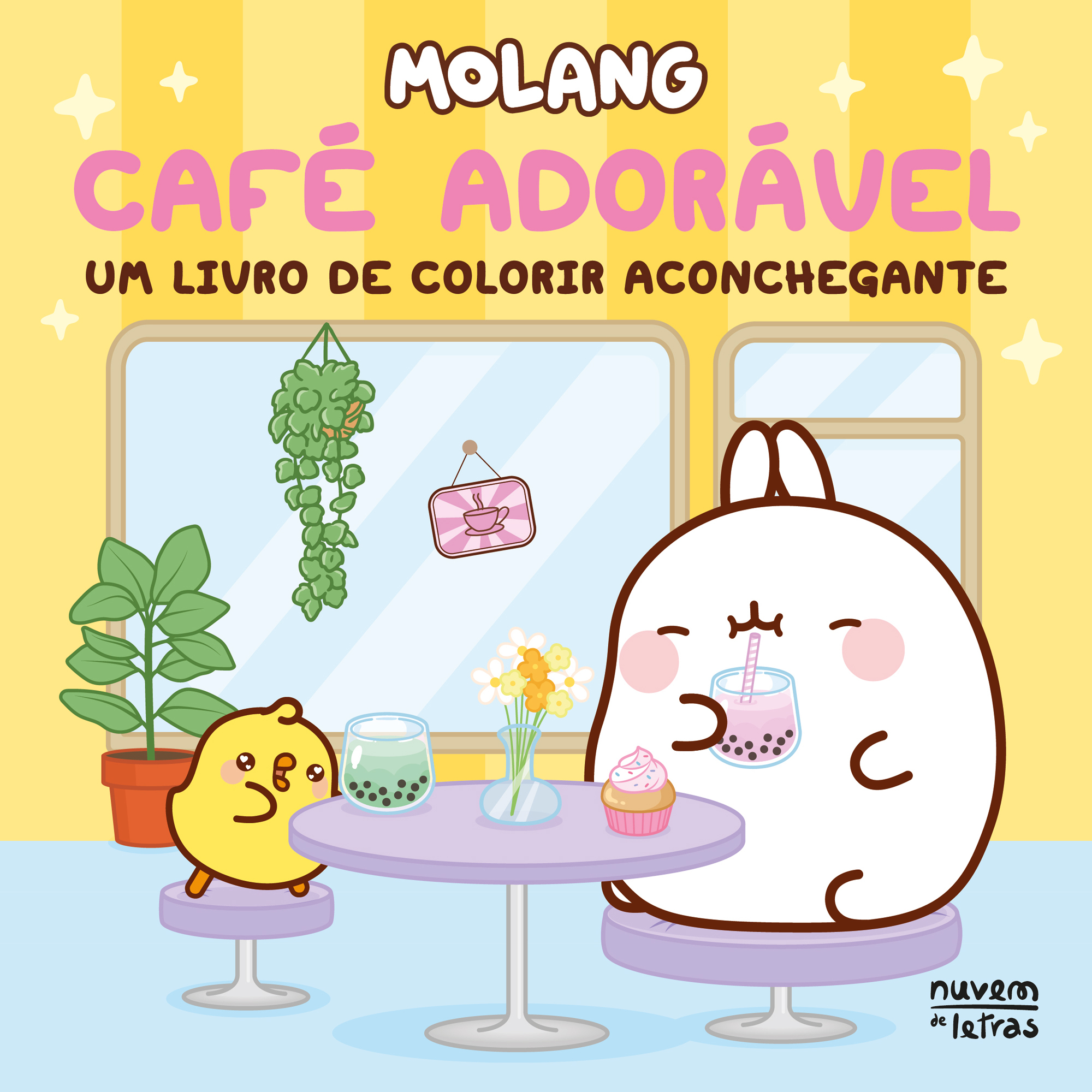 CAFÉ ADORÁVEL - um livro de colorir aconchegante