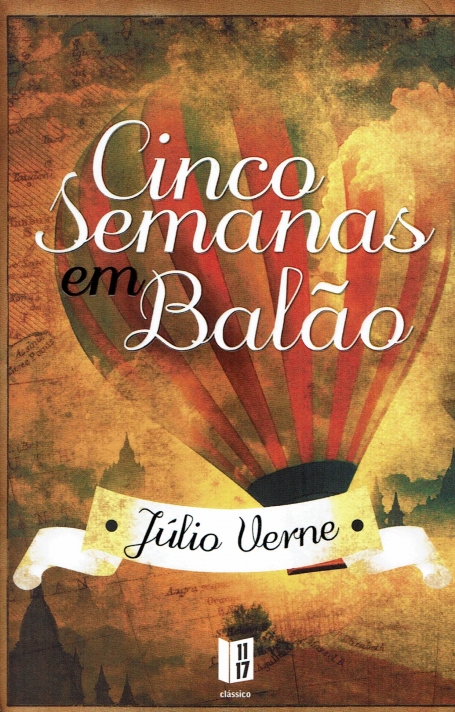 CINCO SEMANAS EM BALAO livro de bolso Nº 192