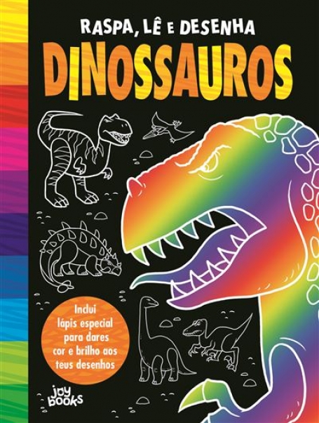 RASPA, LÊ, E DESENHA - DINOSSAUROS
