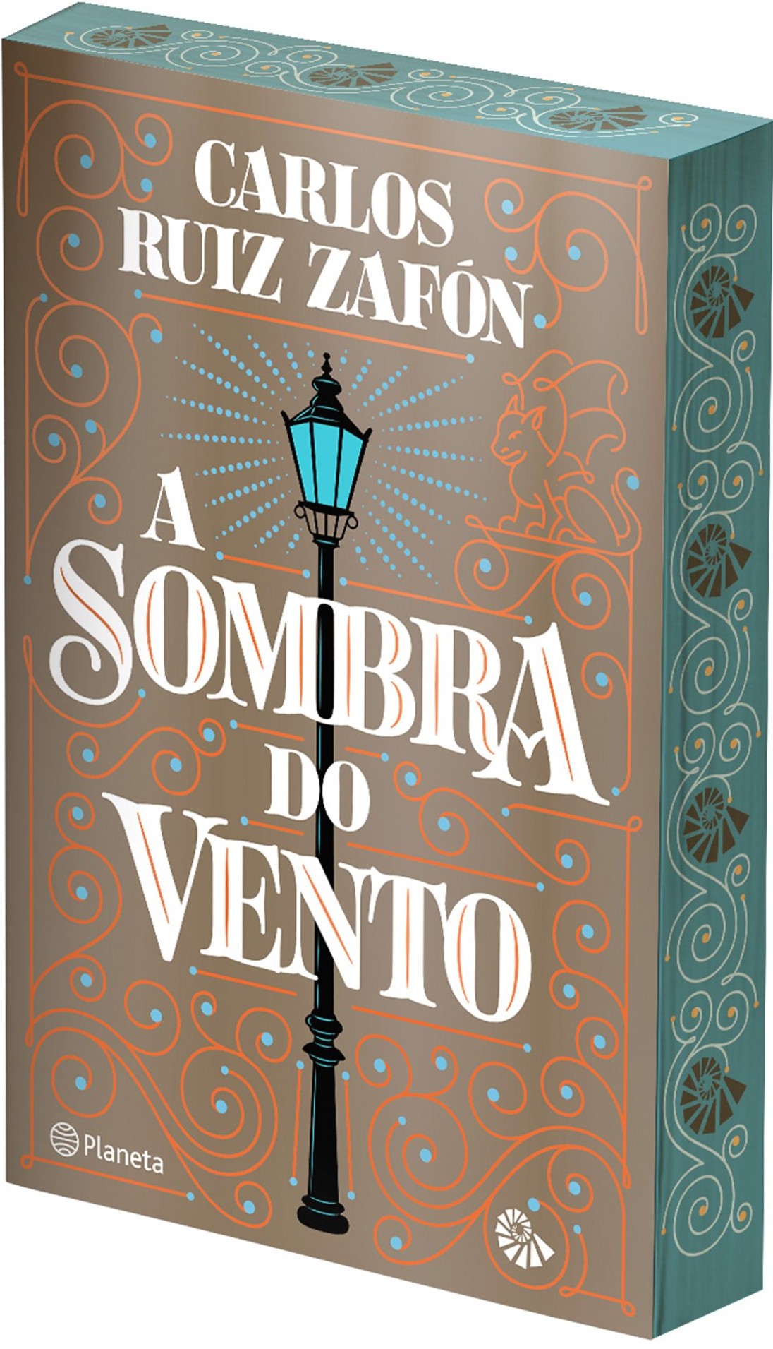 A SOMBRA DO VENTO - sprayed edges, edição especial 25 anos