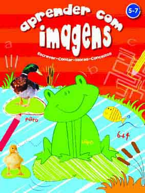 APRENDER COM IMAGENS - 5-7 ANOS ESCREVER CONTAR HORAS CONCEITOS
