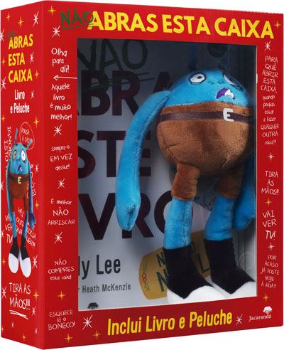 NAO ABRAS ESTA CAIXA- NÃO ABRAS ESTE LIVRO  NEM NO NATAL (LIVRO E PELUCHE)
