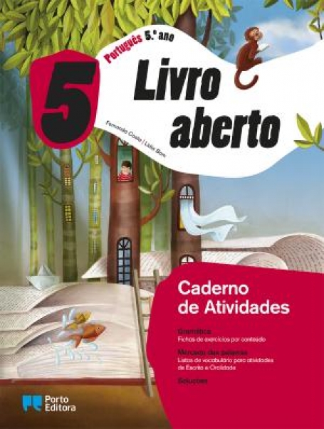 20012 - Livro aberto - Português - 5.º Ano - Caderno de Atividades
