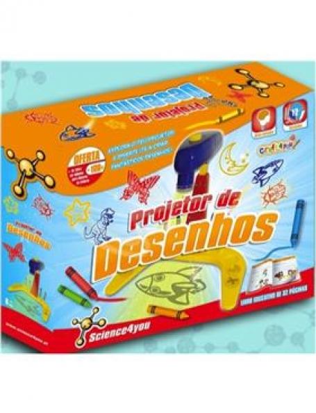 PROJETOR DE DESENHOS - explora o teu projetor e diverte-te a criar fantasticos desenhos - 12 atividades