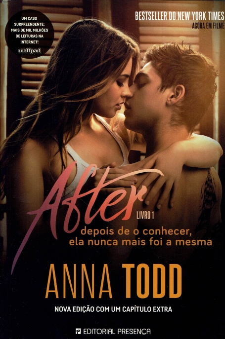 AFTER LIVRO 1 - depois de o conhecer ela nunca mais foi a mesma CAPA DO FILME