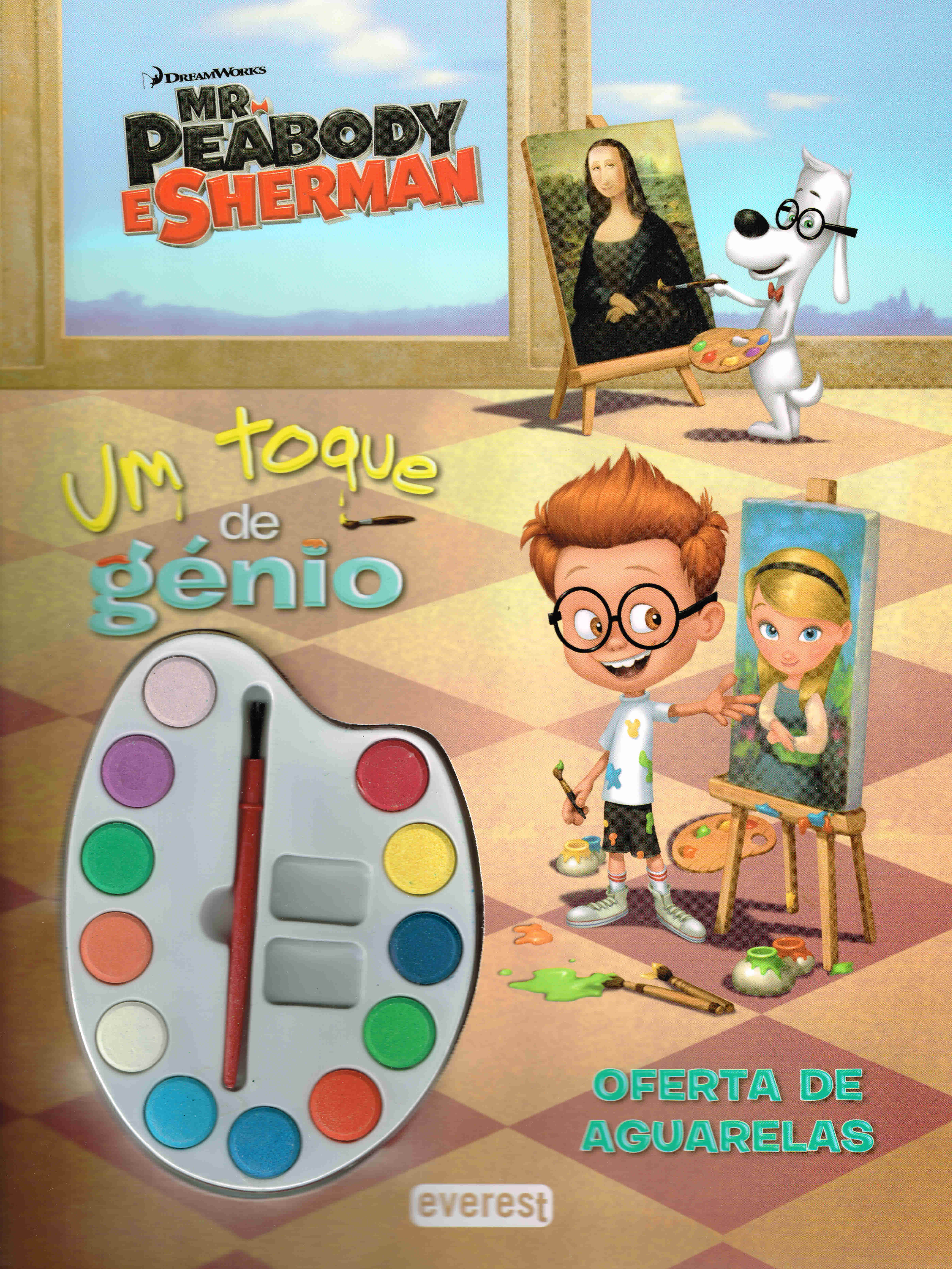 MR PEABODY E SHERMAN - UM TOQUE DE GENIO - oferta de aguarelas