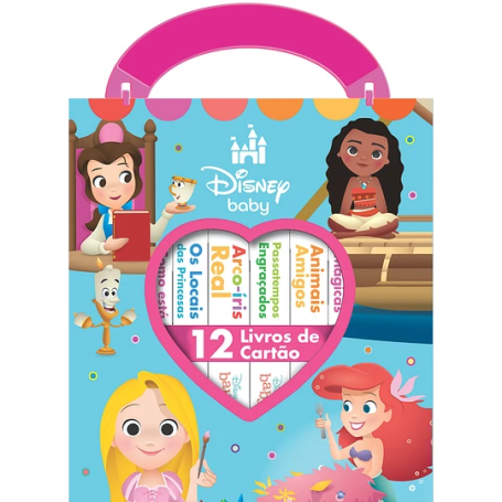 DISNEY BABY - 12 LIVROS DE CARTÃO