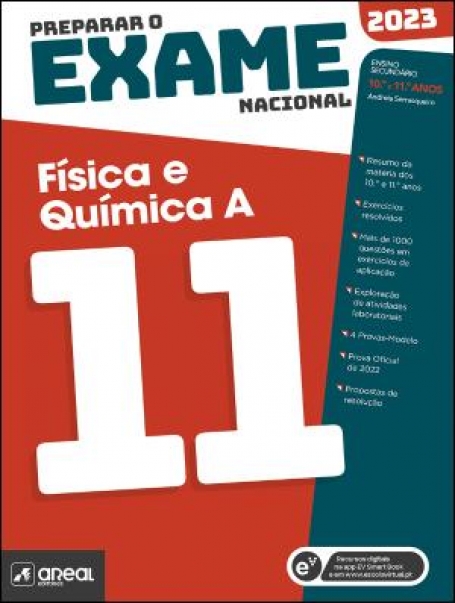 Preparar o Exame Nacional 2023 - Física e Química A - 10.º / 11.º Anos