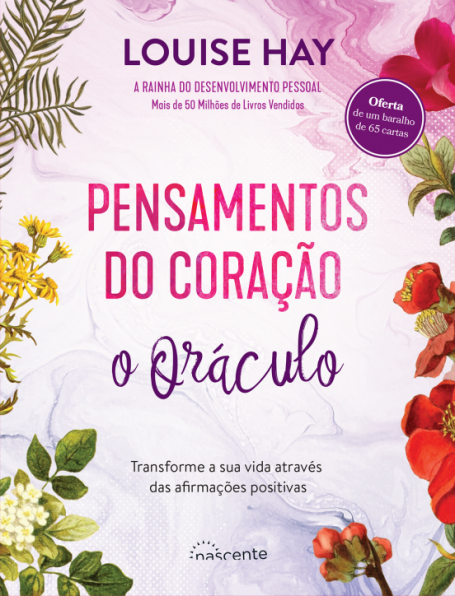 PENSAMENTOS DO CORACAO - O ORACULO - oferta de baralho de 65 cartas