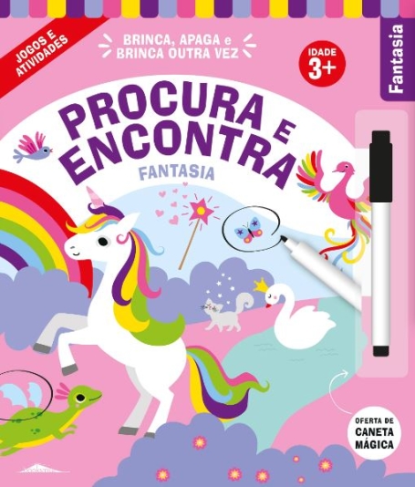 PROCURA E ENCONTRA - FANTASIA 3+ oferta caneta mágica