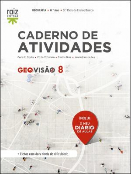 02188.11 - GeoVisão 8 - Geografia - 8.º Ano - Caderno de Atividades