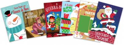 COL. HISTORINHAS DE NATAL - 6 TITULOS DIFERENTES