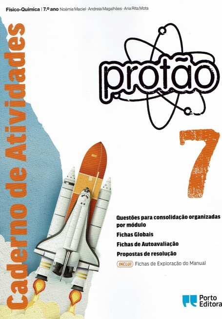 32870.02 - Caderno de Atividades/Fichas de Exploração do Manual - Protão - Físico-Química - 7.º Ano