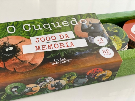 O CUQUEDO - JOGO DA MEMORIA +3 ANOS 32 PEÇAS