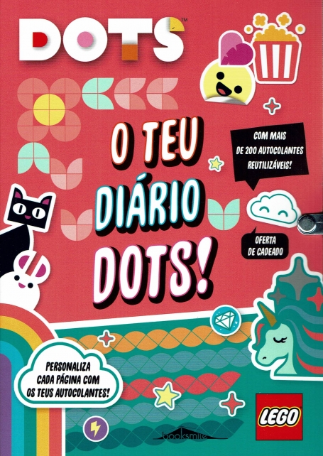 LEGO DOTS : O TEU DIARIO DOTS ! personaliza cada pagina com os teus autocolantes!