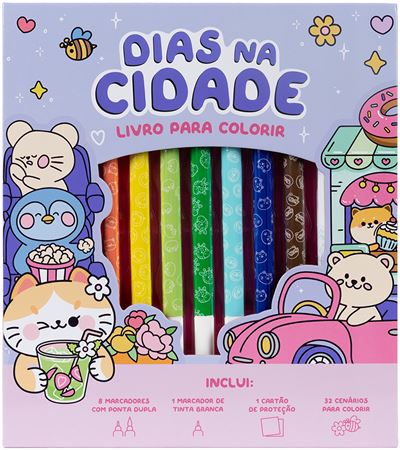 73116.10 - DIAS NA CIDADE: LIVRO PARA COLORIR