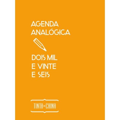 AGENDA ANALOGICA 2026 (AMARELA)